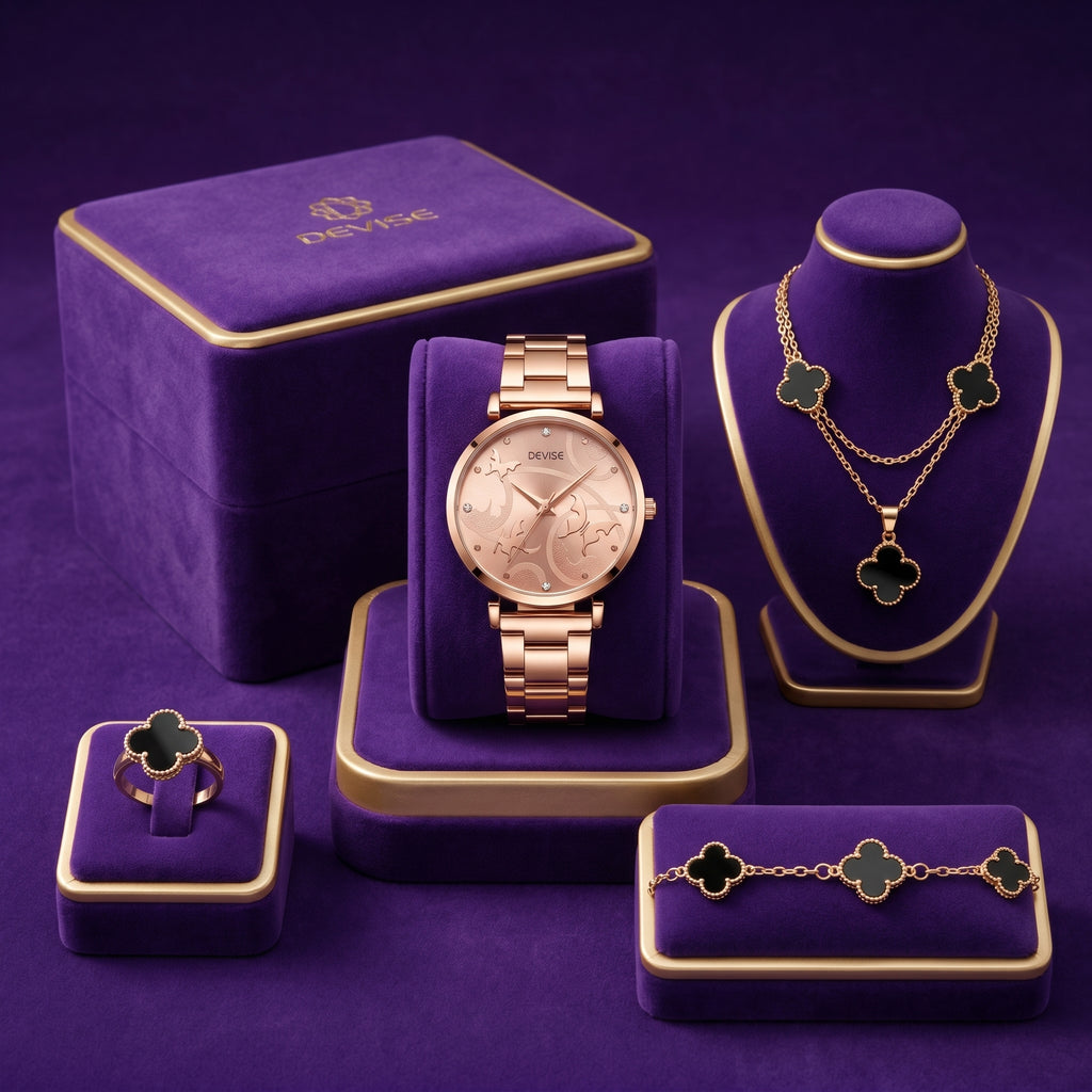 •GIRLS STEEL CHAIN WATCH; •MASTER LOCK&nbsp; •WITH STONE EARRINGS&nbsp; •STONES LOCKET CHAIN&nbsp; •STONE BRASLET&nbsp; •STONE RING&nbsp;&nbsp; •PREMIUM QUALITY ••WITH JEWELRY GIFT Box