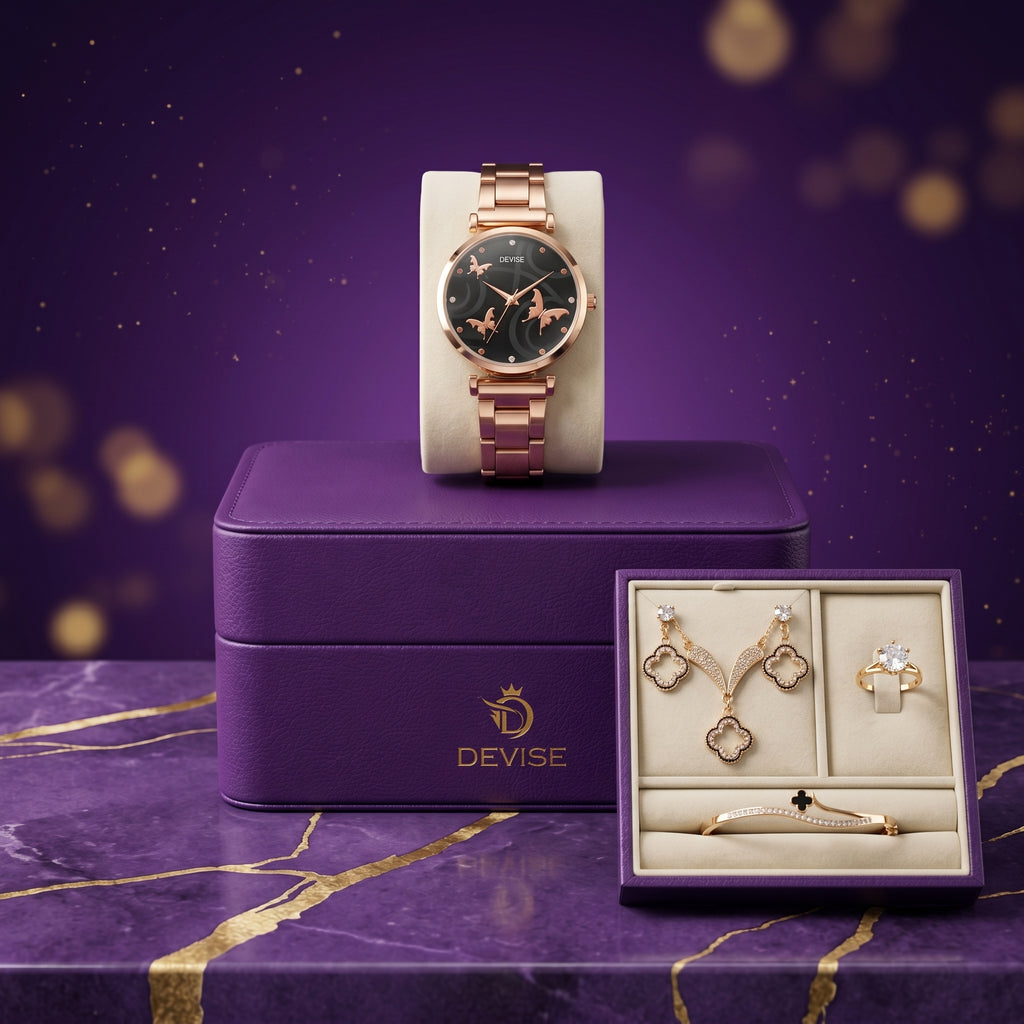 •GIRLS STEEL CHAIN WATCH; •MASTER LOCK&nbsp; •WITH STONE EARRINGS&nbsp; •STONES LOCKET CHAIN&nbsp; •STONE BRASLET&nbsp; •STONE RING&nbsp;&nbsp; •PREMIUM QUALITY ••WITH JEWELRY GIFT Box